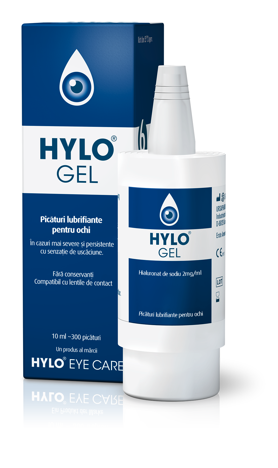Hylo Gel lacrimi artificiale ochi uscat sever