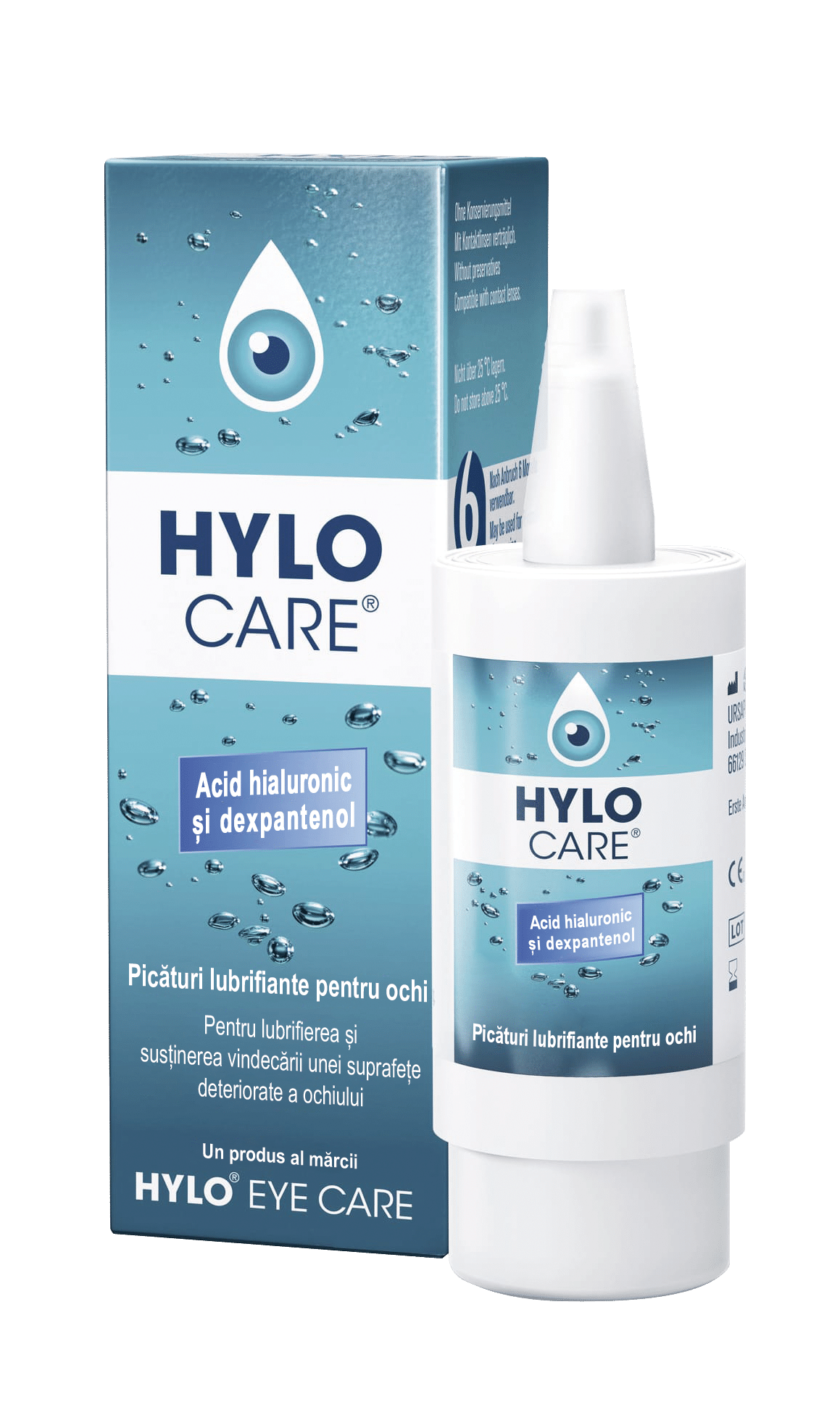 HYLO CARE zgârieturi ale suprafeței oculare